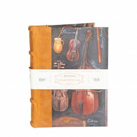   Bomo Art Hangszerek kollekció – Öröknaptár félbőr kötéssel 