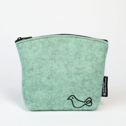 Filc neszesszer madár motívummal