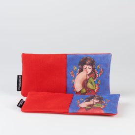 Tolltartó - A koreai stílus kiállításhoz - piros