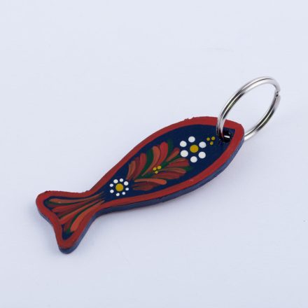 Hartai festett fa kulcstartó