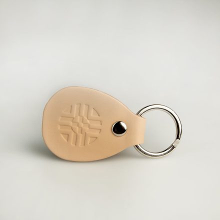 Bőr Kulcstartó, csepp