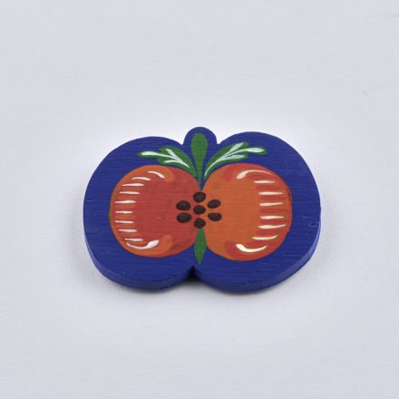 Hartai festett fa hűtőmágnes