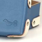 Szegecselt bőr ékszerdoboz 