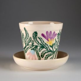 Kerámia kaspó, kicsi