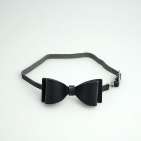 Bőr csokornyakkendő - férfiaknak