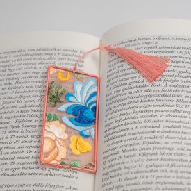 Kínai selyemhímzéses könyvjelző