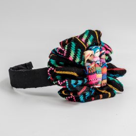 Mexikói hajpánt babákkal díszítve