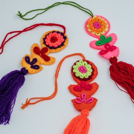 Mexikói textil fityegő